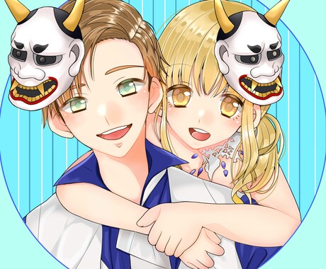 可愛いorかっこいいアイコンかきます Twitterなどのアイコンが得意です！ イメージ2