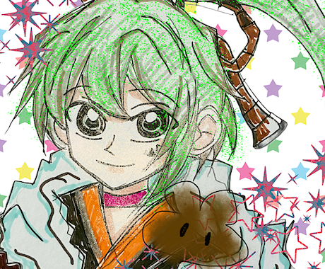 個人鑑賞用の、イラスト描きます 女性、男性、女の子、男の子描きます。 イメージ1