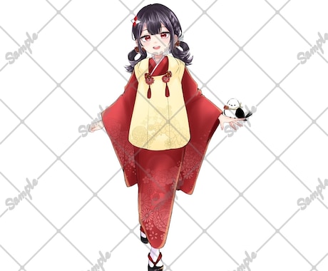 あなたの立ち絵を制作します あなたは世界に1人だけのキャラクター！ イメージ1