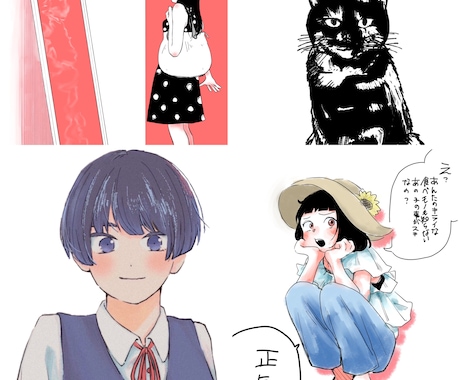 アイコン・SNSイラスト、押絵描きます 漫画系イラストはお任せください！ イメージ2