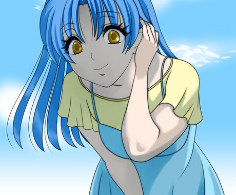 アニメ塗りイラスト書きます 見やすいキャラクターイラストが得意です イメージ2