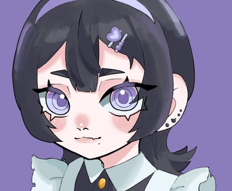 アイコンや立ち絵を描きます アイコンやグッズに使えるキャラクターイラストを描きます イメージ1