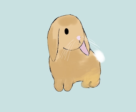 かわいいペットを描きます。ます イメージ1