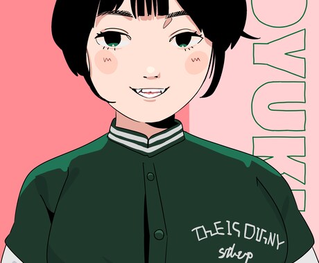 オシャレな似顔絵お描きします シンプルオシャレなふんわりタッチの似顔絵描きます♪ イメージ2