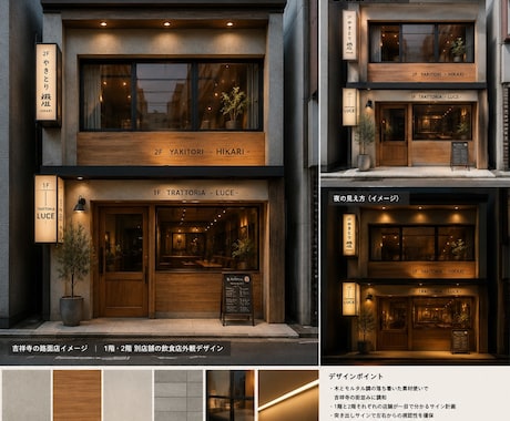 AIで店舗外観デザインをご提案します 開業前のイメージづくりをサポート イメージ1