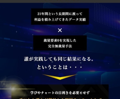21年の実績！FX完全無裁量MT5ツール&手法ます 毎日チャートを開いて1分で終了！裁量一切不要の独自のFX手法 イメージ2
