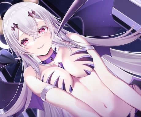サムネや歌ってみた等のイラスト作成します ご要望に沿って、あなたのイメージを形にします！ イメージ2