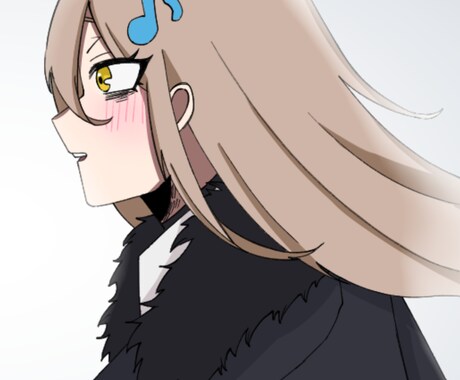 アイコン等に！公式風の絵柄でイラストを描きます 公式アニメ風のイラストをアイコン等に!! イメージ2