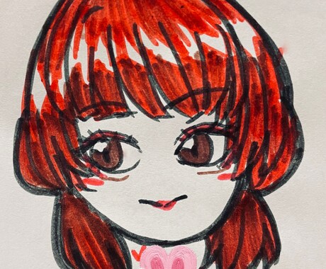 お試し用⭐︎めちゃラフ！な似顔絵描きます ゆるくてラフな似顔絵をお試ししてみたい方向けの似顔絵です。 イメージ2