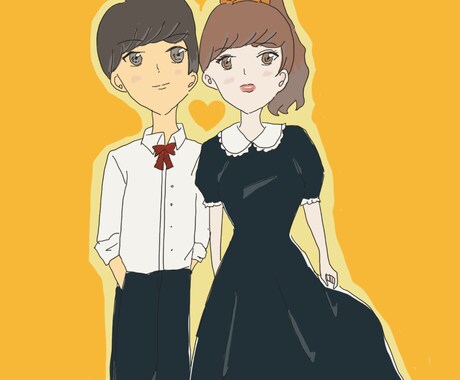 お手持ちの写真でポップなイラスト描きます おもちゃ感のあるポップなイラスト描きます。 イメージ2