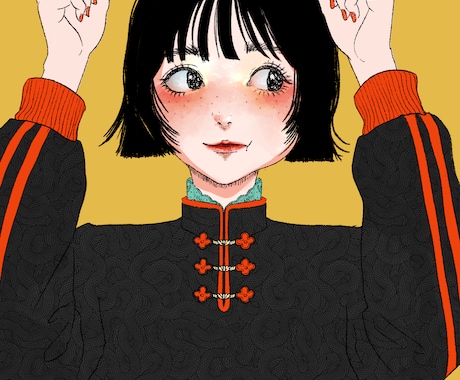 SNS・名刺・グッズに人物のイラストを描きます 可愛い人物単体アイコン描きます★グッズ利用、商用利用もOK！ イメージ1