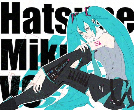 キャラデザ歌みた動画MVサムネなど作成とか描きます 歌みた/オリジナルMV/サムネ/VTuber/一枚絵/立ち絵 イメージ1