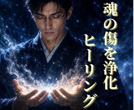 神気によるカルマ浄化ヒーリングで、魂の傷を癒します 傷ついたあなたの魂を神気で包み込み、本来の輝きを取り戻します イメージ1