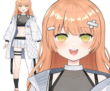 キャラクターデザインからモデリングまで致します あなたもvtuberになりませんか？ イメージ2