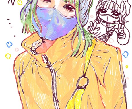 SNS等で使用できる！かわいいアイコン描きます あなたのアイコン！描かしてください！ イメージ2