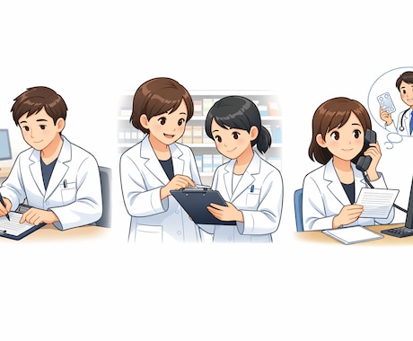 SOAP・薬歴を添削します 薬局管理者がSOAP・薬歴を分かりやすく添削します イメージ1