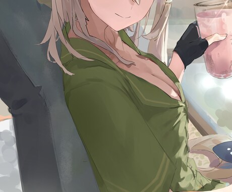 一枚絵、イラストを作成します 一緒に素敵なイラストにしましょう！ イメージ2
