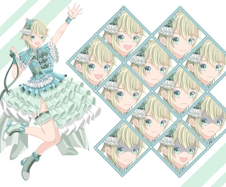 IRIAM4.1に対応しています IRIAM3年、VTuber2年の経験から表情差分をご用意！ イメージ1