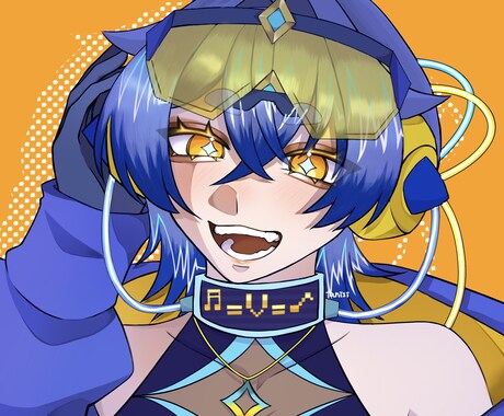 世界観を重視した目を引くイラスト制作します サムネイラストからsnsアイコン観賞用1枚絵描きます！ イメージ1