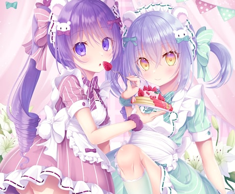一枚イラスト描きます 可愛い女の子イラストはお任せ！ イメージ2