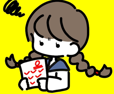 ゆるい・かわいい・おしゃれ！なイラスト描きます シンプルで使いやすいキャラクターデザイン！ イメージ1