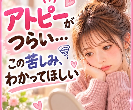 アトピーがつらい❗かゆみも心の苦しみも聴きます イメージ1