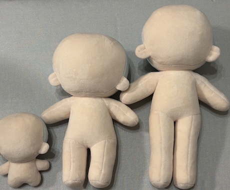 現役ぬいぐるみ作家がオリジナルぬいぐるみを作ります 刺繍ミシンでデータから作り唯一無二のぬいぐるみを作ります イメージ2