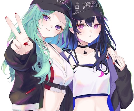 あなたの好きを詰め込んだイラストお描きします アイコン～立ち絵や1枚絵まで！お気軽にご相談ください★ イメージ2