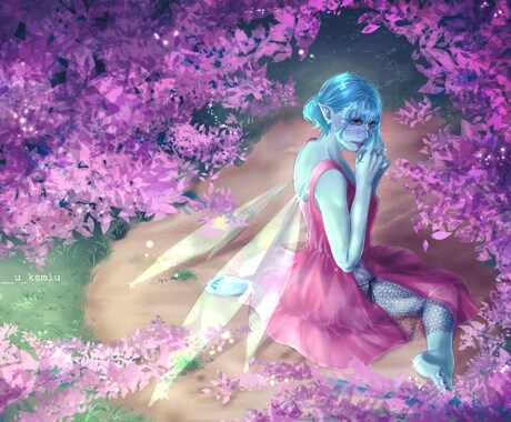 厚塗りでリアルタッチにイラスト描きます 新米イラストレーターがあなただけの個性的なイラスト描きます イメージ2