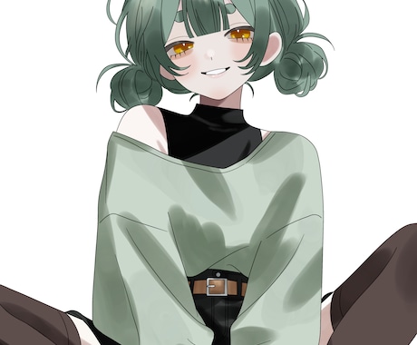 可愛い女の子のイラストを描きます イメージ1