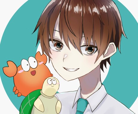 即日OK かっこいいイラスト描きます SNSで使える！かっこいい&可愛いアイコンを制作します！ イメージ2