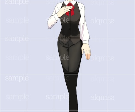 女の子のイラストを作成します キャラクターデザイン重視のイラストを描きます イメージ2