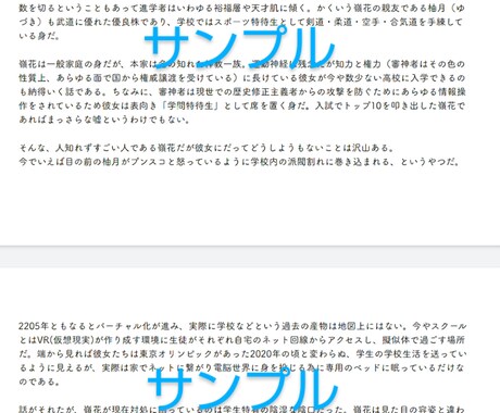 貴方の世界をカタチにします 一次創作/二次創作の代筆(NL) イメージ2