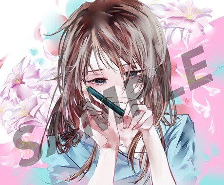 表紙、挿絵、サムネイルなど一枚絵描きます お気軽にご相談ください！なんでも描きます◎ イメージ1
