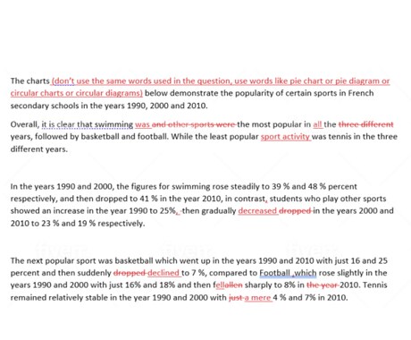 IELTS Writing 添削します IELTS Writing Correction イメージ1