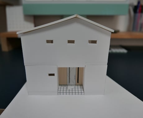 戸建住宅のスタディ模型（白模型）を製作致します 自宅等の建築者様、住宅会社様の家づくりをサポート致します！ イメージ1