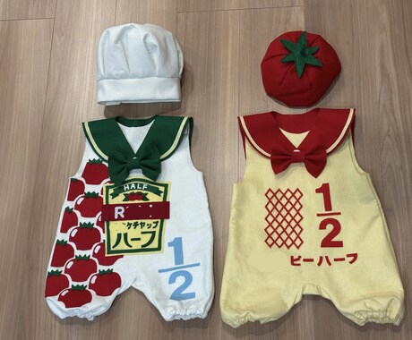 ハーフバースデーの記念衣装を制作します お子さまの生後6か月を特別な1枚に。ハーフバースデー衣装♡ イメージ1
