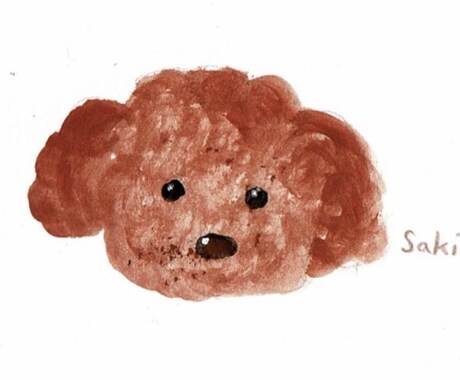 お写真から可愛いわんちゃん猫ちゃんイラスト描きます SNSアイコン・うちの子記念にいかがですか イメージ2