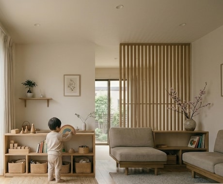 0~6歳の自立を促す空間作りをさせていただきます 「できたね！」が増える、安全で妥協しない空間づくりのお手伝い イメージ2