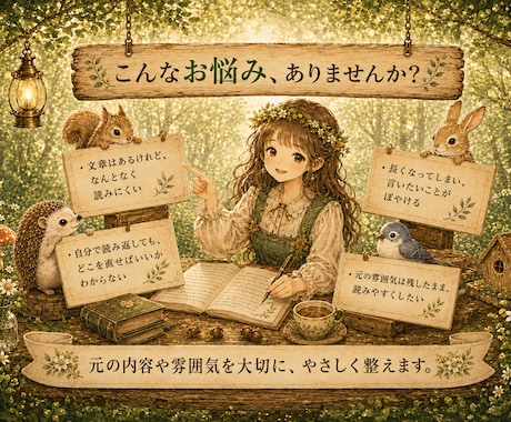 ブログ・Web文章を読みやすく自然にリライトします 元の雰囲気を大切に、読みやすく整えます イメージ2