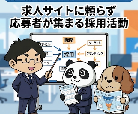 中小企業向け採用ブランディング設計テンプレートます 求人媒体に頼らない応募が集まる採用を自社で作れるパッケージ イメージ1
