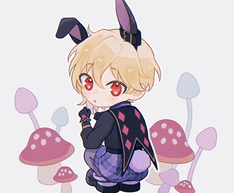 かわいいデフォルメイラストの制作承ります 動画やグッズ制作、LINEスタンプ制作などに！ イメージ2