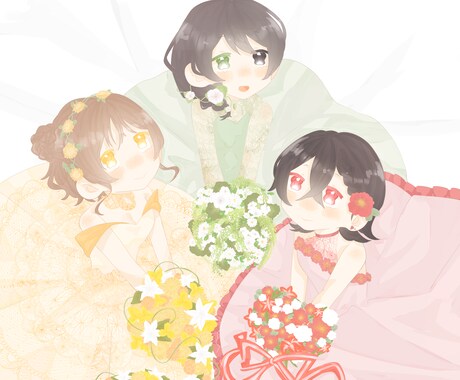 かっこいいより可愛いよりのイラストを提供しています 夢絵〇です 希望に寄り添ってお下記します イメージ2