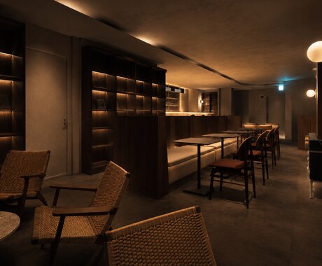 賑わいがカフェの空気感をつくる店舗を提案します 居心地の良く、来たくなるようなデザインを提案します イメージ2