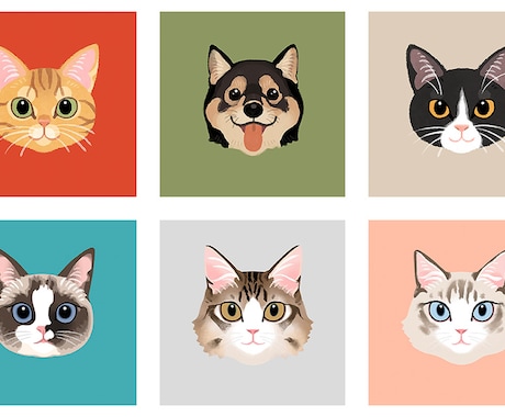 おうちのわんちゃんねこちゃん描きます ペットの似顔絵｜世界で1匹の魅力を、世界で1枚の似顔絵に。 イメージ1