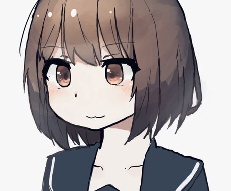 可愛らしい女の子イラスト描きます アイコンやヘッダー、様々な用途で使用可能です イメージ1