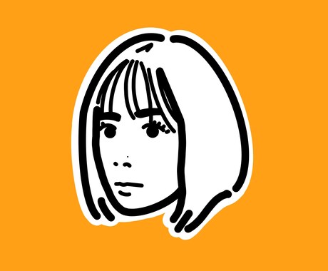 SNSアイコン：おしゃれ線画イラスト作ります シンプルで洗練された、あなたの個性を引き出すアイコンに。 イメージ2