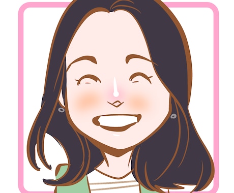 すっぴんOK！4児ママがお喋りしつつ似顔絵描きます 育児の悩み・愚痴・雑談大歓迎！平日ワンオペママが描く笑顔の絵 イメージ1