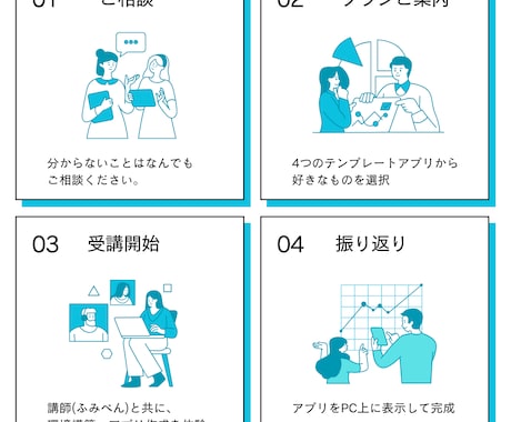 営業・企画職向けの提案用アプリ開発講座を提供します 営業・企画職：提案で使えるMVPアプリを週末作成 イメージ2