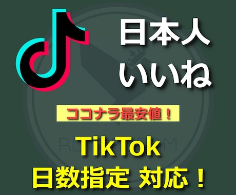 TikTokの日本人いいねが増えるよう宣伝します +100いいね★オプションでゆっくり可★拡散・日本 イメージ1